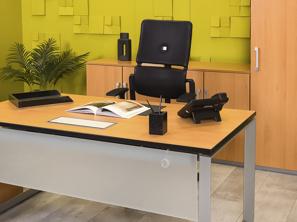 Кабинет руководителя  Steelcase ЛДСП Ольха Франция  КРЛ1-04026