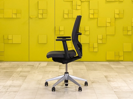 Офисное кресло для персонала на колесах Comforto HAWORTH Ткань Серый США_КПТС1-251223