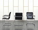 Купить Конференц кресло для переговорной  Черный Кожзам    (УДКЧ1-26021)
