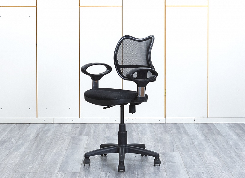 Офисное кресло для персонала   Сетка Черный   (КПСЧ2-25123)