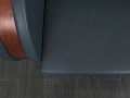 Офисный диван Codutti Кожа Синий Minos  (ДНКЗ-02071)