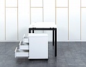 Купить Комплект офисной мебели стол с тумбой  1 400х700х750 ЛДСП Белый   (СППБк-08022)