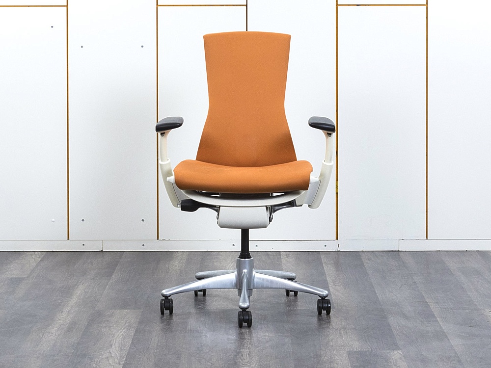 Офисное кресло руководителя  Herman Miller Ткань Оранжевый Embody  (КРТО-16062)