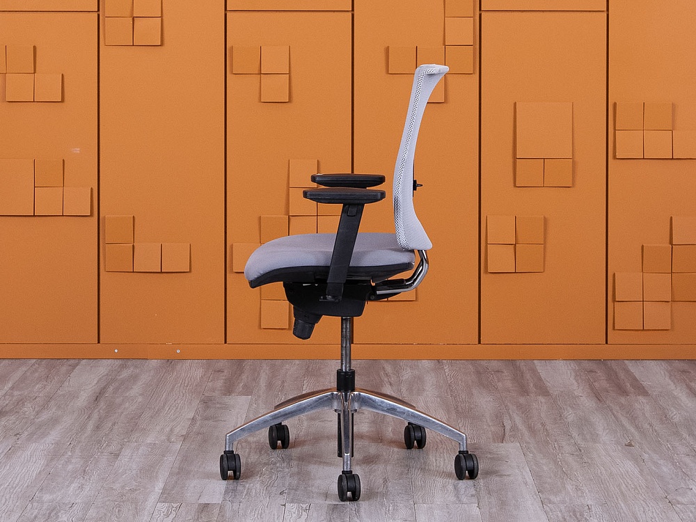 Офисное кресло для персонала  ARES LINE Ткань Серый ZERO 7  (КПТС-08113)