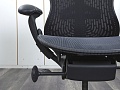 Офисное кресло руководителя  Herman Miller Сетка Черный Mirra  (КРСЧ-12122)