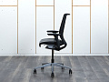 Офисное кресло для персонала  SteelCase Кожзам Черный Think  (КПКЧ-26013)