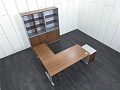 Кабинет руководителя Bene 1 800х1 800х750 Шпон Орех   (КРХ-07091)