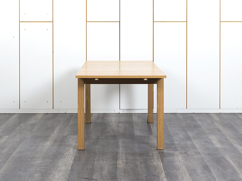 Офисный стол прямой IKEA 1 800х840х745 ЛДСП Орех   (СППХ-26093)