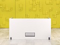 Офисный стол прямой Steelcase ЛДСП Белый Франция  СППБ-04026