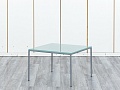 Журнальный столик  600х600х390 Стекло Серый   (СЖПС-14084)