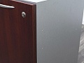 Офисная тумба для оргтехники  400х450х800 ЛДСП Махагон   (ТО1ДШ-27102)