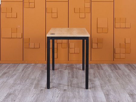 Офисный стол прямой  1 400х600х750 ЛДСП Зебрано   (СППЗ-21085) Офисный стол прямой  1 400х600х750 ЛДСП Зебрано   (СППЗ-21085)