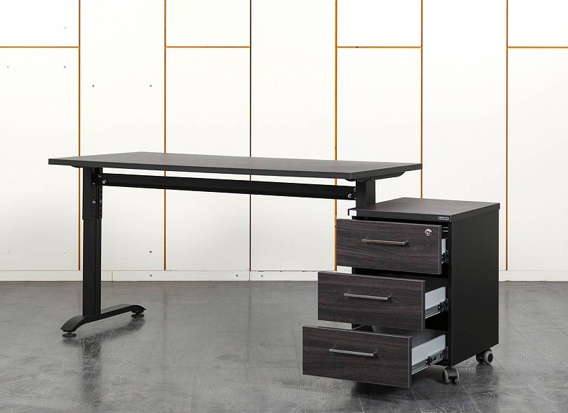 Комплект офисной мебели стол с тумбой  1 400х700х750 ЛДСП Венге   (СППВК-22021)