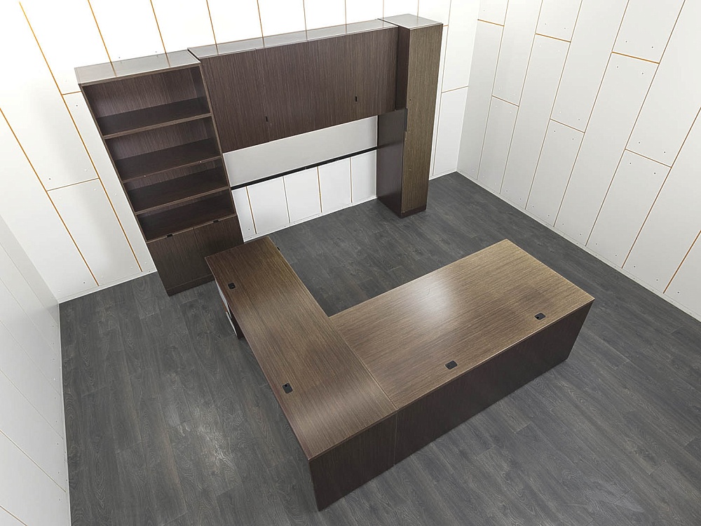 Кабинет руководителя Walter Knoll 2 430х2 130х750 ЛДСП Венге   (КРЕ1-17091)