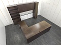 Кабинет руководителя Walter Knoll 2 430х2 130х750 ЛДСП Венге   (КРЕ1-17091)