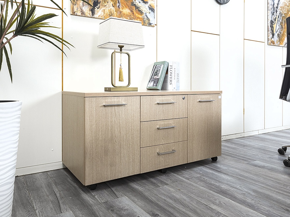 Стол для руководителя Sinetica 2 000х1 000х750 ЛДСП Зебрано   (СРПЗк-20034)