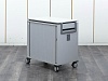 Офисная тумба для оргтехники SteelCase 710х435х720 ЛДСП Серый   (ТО1ДС-07122)