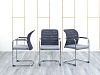 Конференц кресло для переговорной  Серый Ткань Zuco   (КДТС-13123)