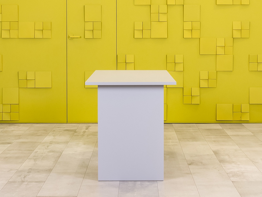 Офисный стол прямой ЛДСП Серый Россия  СППС-310524