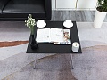 Журнальный столик Walter Knoll 620х620х380 Шпон Черный   (СЖПЧ-28121)