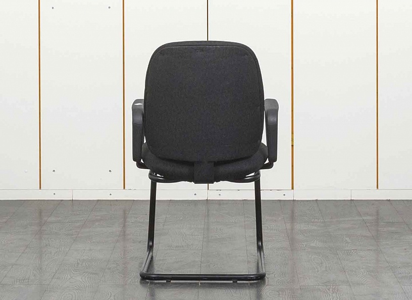 Конференц кресло для переговорной  Черный Ткань    (УДТЧ-12071)