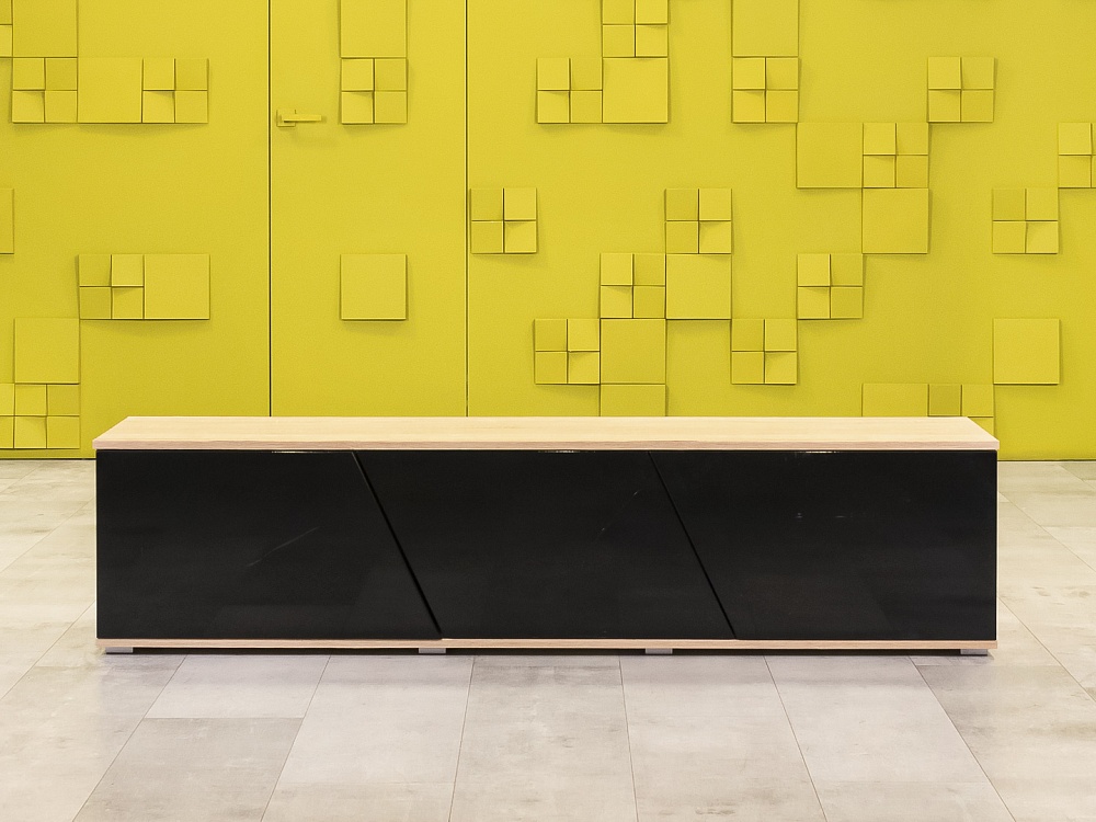 Тумба греденция ЛДСП Чёрный Россия  ГРЧ-10025