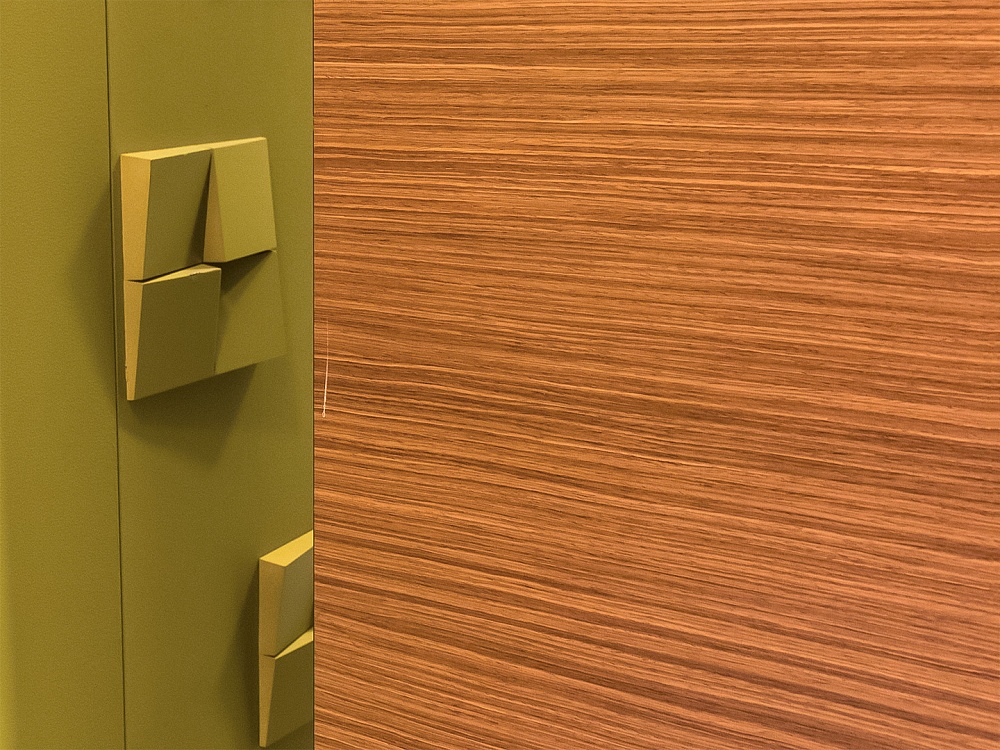 Шкаф для одежды ЛДСП Зебрано Импорт  ШГ2ДЗ-060824