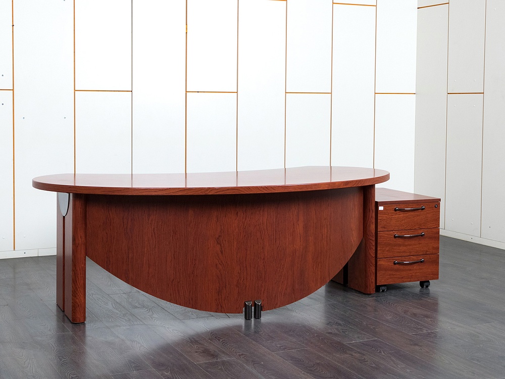 Стол для руководителя Tazio 2 150х1 150х730 Дерево Махагон   (СРПШК-04120)