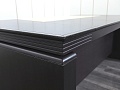 Стол для руководителя DAZATO 2 000х1 000х755 Шпон Венге EUR/QUARANTA  (СРЕ-11082)