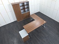 Кабинет руководителя Bene 1 800х1 800х750 Шпон Орех   (КРХ1-06091)