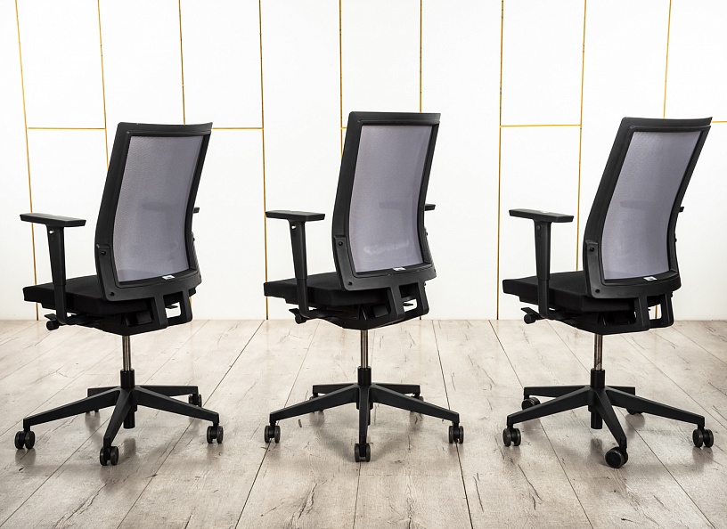 Офисное кресло для персонала  Bene Ткань/сетка  Серый   (КПТС-05109)