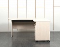 Купить Комплект офисной мебели стол с тумбой Берлин 1 600х1 600х730 ЛДСП Бук   (СПЭВКп-24031)