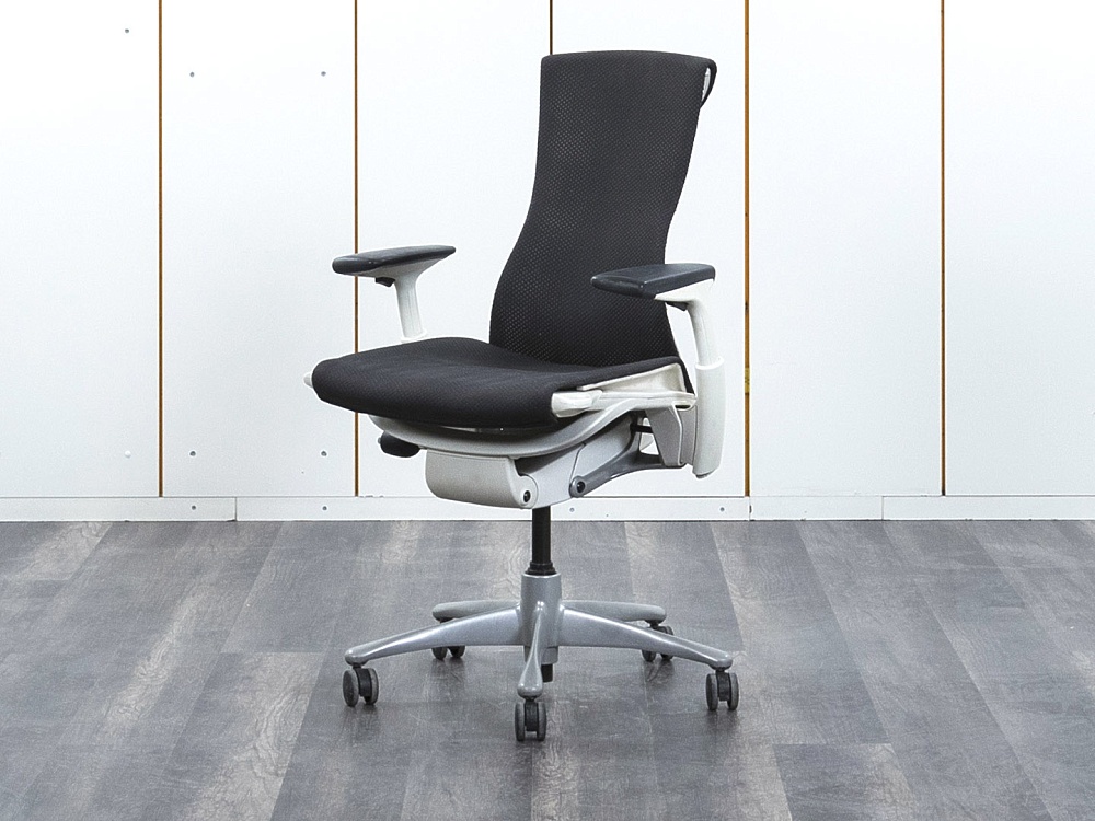 Офисное кресло руководителя  Herman Miller Ткань Серый Embody  (КРТС-03032)