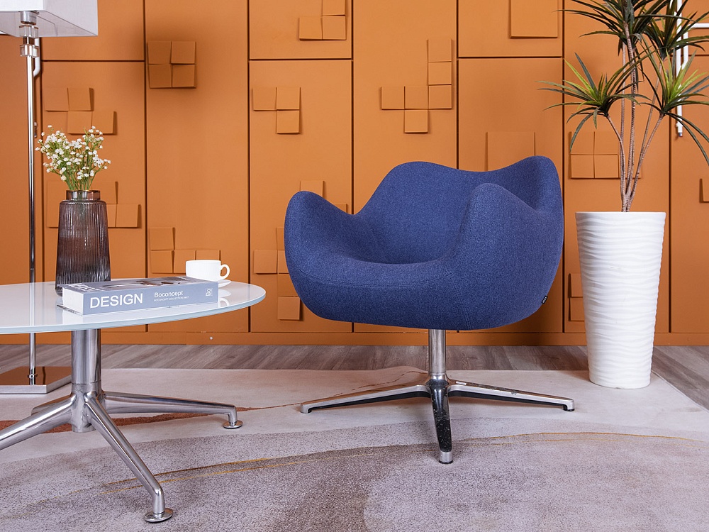 Мягкое кресло Profim Ткань Синий VZOR RM58 F  (КНТН-06035)