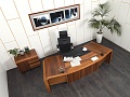 Кабинет руководителя Quaranta 2 900х1 200х760 Массив Орех President  (КРХ-27071)