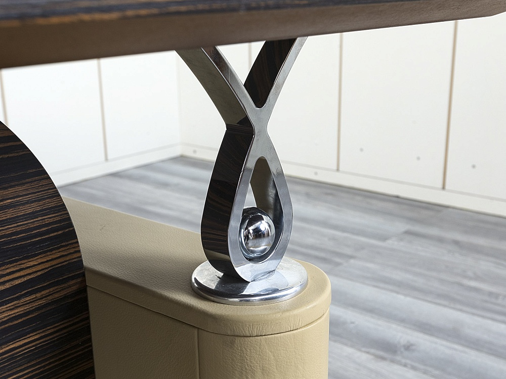 Кабинет руководителя Tecnoarredo 2 000х920х760 Шпон Зебрано Venus  (КРЗ1-09024)