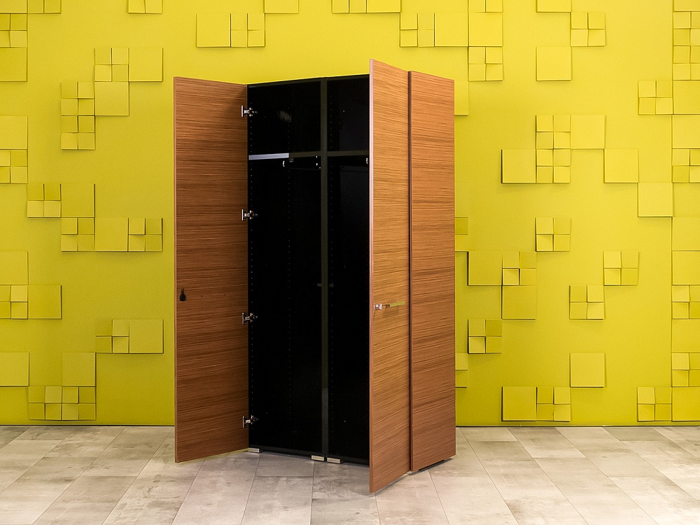 Шкаф для одежды ЛДСП Зебрано Импорт  ШГ2ДЗ-060824