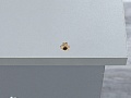 Офисный стол угловой  1 400х900х750 ЛДСП Серый   (СПУСп-15113уц)