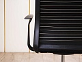 Конференц кресло для переговорной  Синий Ткань SteelCase   (УНТН-12128)