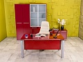 Кабинет руководителя ЛДСП Красный Италия_КРК-100424