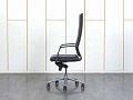 Офисное кресло руководителя  Sitland  Кожа/металл Черный Madera  (КРКЧ1-11011)