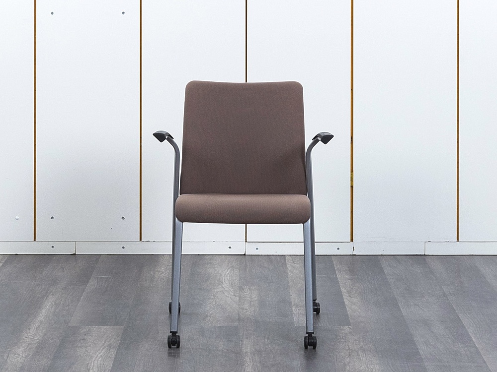 Конференц кресло для переговорной  Коричневый Ткань SteelCase   (УНТК-05072)