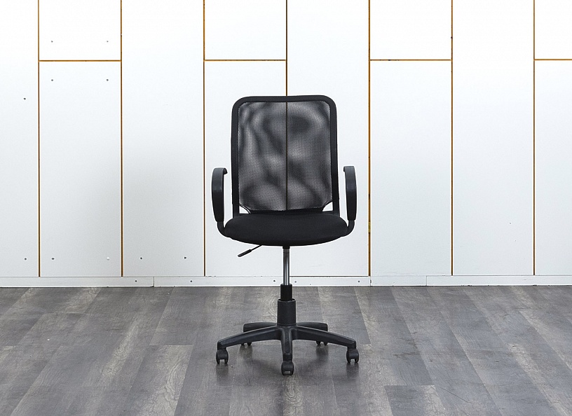 Офисное кресло для персонала   Сетка Черный   (КПСЧ1-02023)