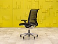 Офисное кресло для персонала на колесах Think Steelcase Ткань Чёрный Франция_КПТЧ-100924