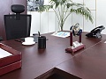 Кабинет руководителя  2 000х900х760 Шпон Махагон   (КРШ-22113)