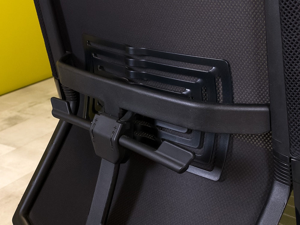 Офисное кресло для персонала на колесах Comforto HAWORTH Кожа Чёрный США_КПКЧ-220724