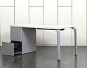 Купить Комплект офисной мебели стол с тумбой  1 600х800х740 ЛДСП Белый   (СППБК-30041)