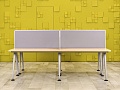 Комплект офисной мебели на 4 человека  KNOLL ЛДСП Клен США  ГКВ1-24076