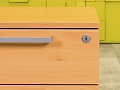 Стол для руководителя  Steelcase ЛДСП Ольха Франция  СРПЛ2-04026