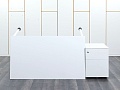 Комплект офисной мебели стол с тумбой Herman Miller 1 400х800х730 ЛДСП Белый   (СППБК-13112)